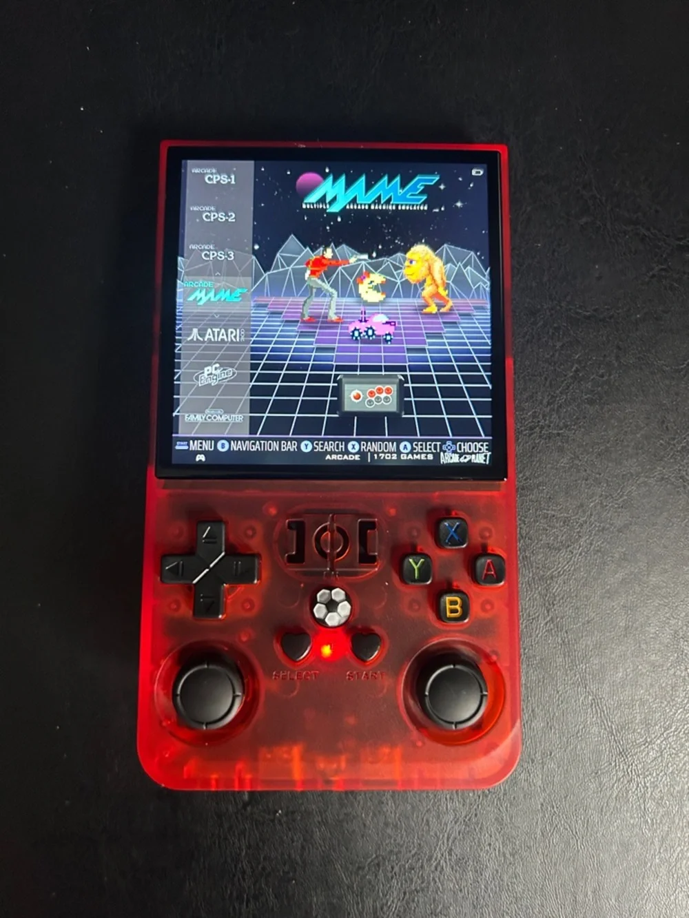 Portable Game with Accessory Case, comes with a bunch of different games.